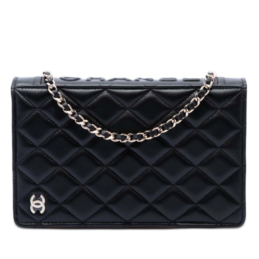 Chanel Book Wallet On Chain Quilted #327407C36B